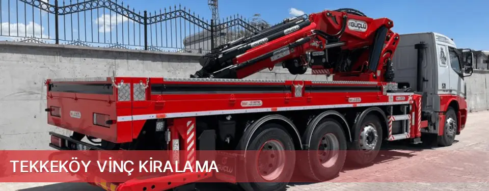 Tekkeköy İlçemi Vinç Kiralama